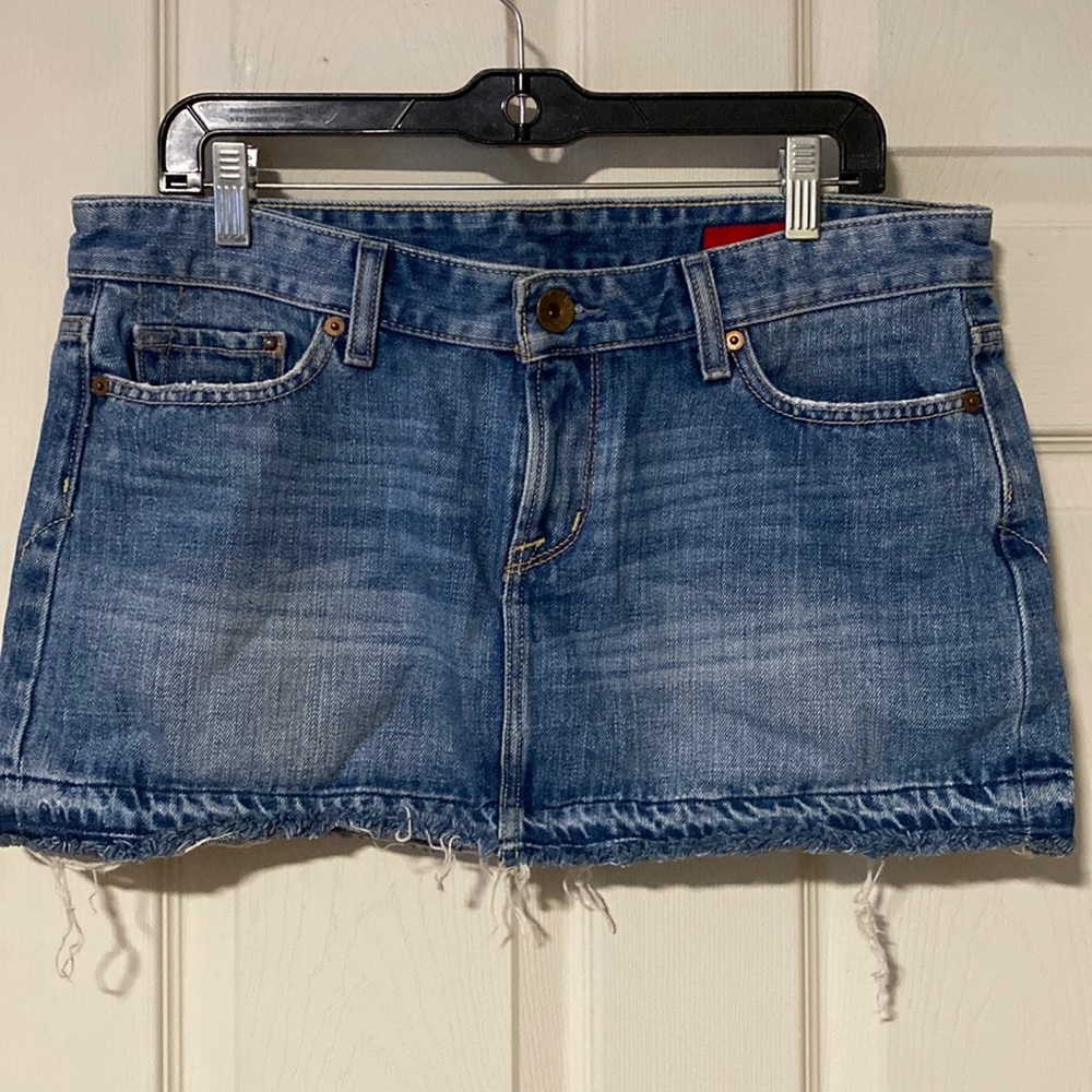 Express jean skirt